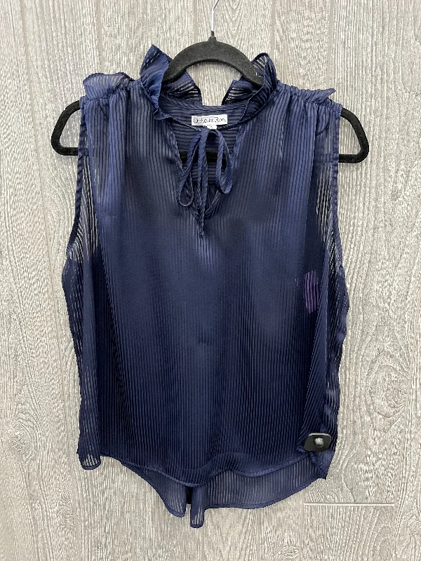 Blue Top Sleeveless Ophelia Roe, Size M